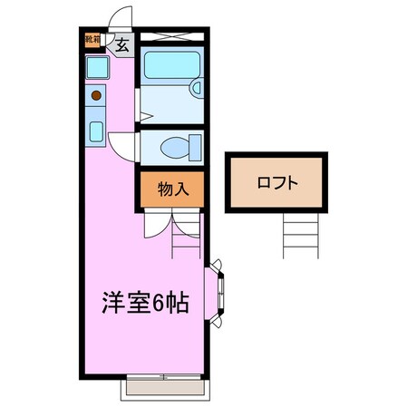 セントラルリバーⅡの物件間取画像